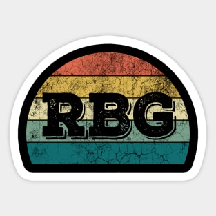 Vintage Notorious RBG Sticker